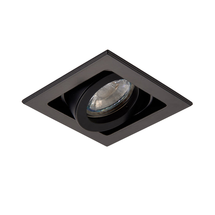 Saxby 94795 Xeno single 50W Matt black paint 50W GU10 reflector (Required) - westbasedirect.com