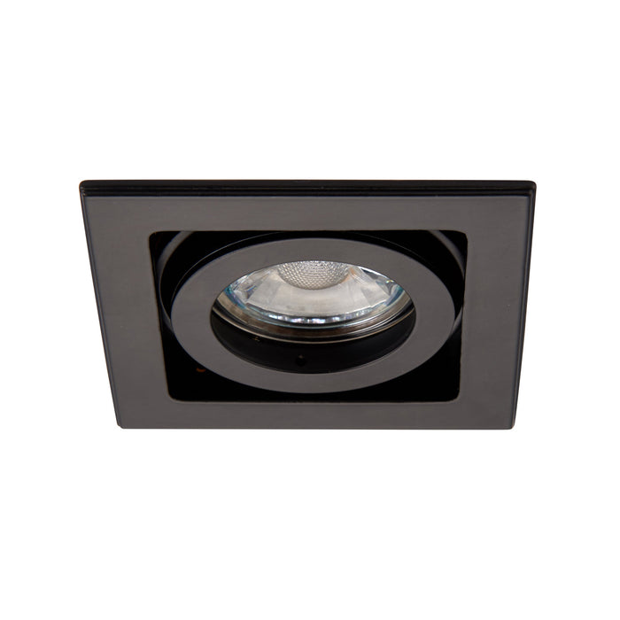 Saxby 94795 Xeno single 50W Matt black paint 50W GU10 reflector (Required) - westbasedirect.com
