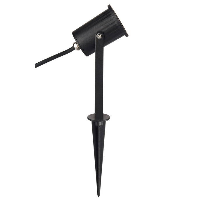 Saxby 95207 Picco 4000K IP65 12W Matt black paint & clear glass 12W LED module (COB) Cool White - westbasedirect.com