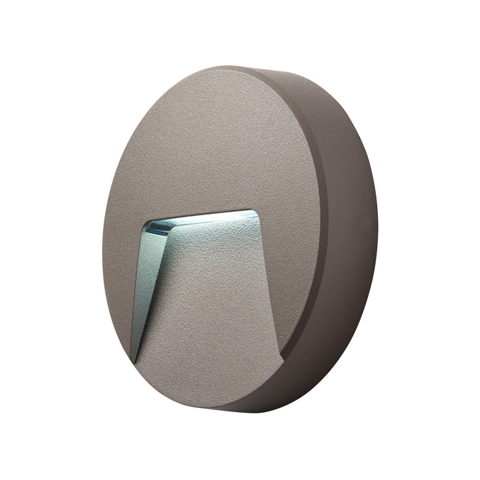 Saxby 95285 Severus CCT round indirect IP65 3W Grey abs plastic & clear pc 3W LED module (SMD 2835  CCT) CCT - westbasedirect.com