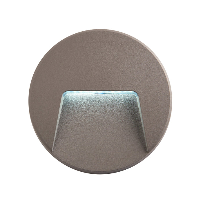 Saxby 95285 Severus CCT round indirect IP65 3W Grey abs plastic & clear pc 3W LED module (SMD 2835  CCT) CCT - westbasedirect.com
