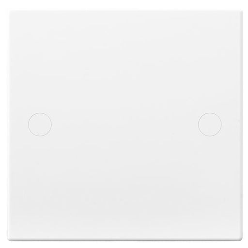 BG 954 White Square Edge Flex Oultet Plate 25A - westbasedirect.com