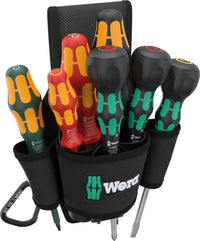 Wera 05300306001 9622 Belt-Pouch Set 3, Screwdriver set