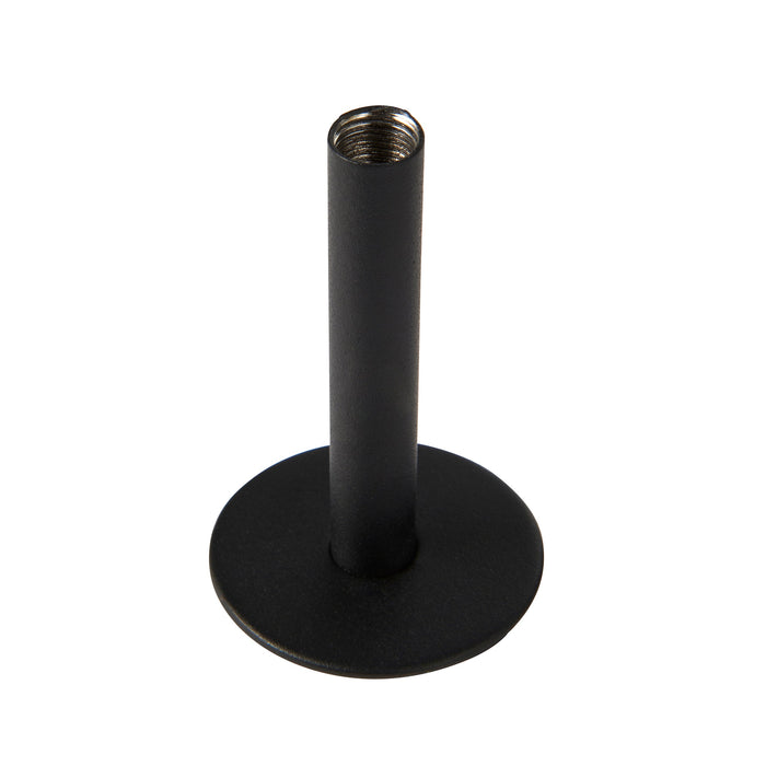 Saxby 98442 Odyssey spike IP65 7W Satin black paint & clear glass 7W LED GU10 (Required) - westbasedirect.com
