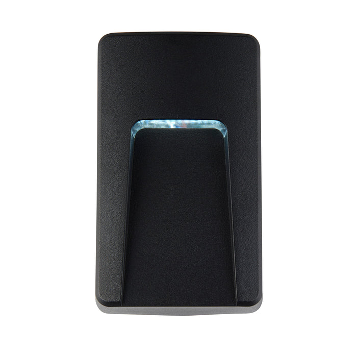 Saxby 99547 Severus CCT vertical indirect IP65 3W Black abs plastic & clear pc 3W LED module (SMD 2835  CCT) CCT - westbasedirect.com