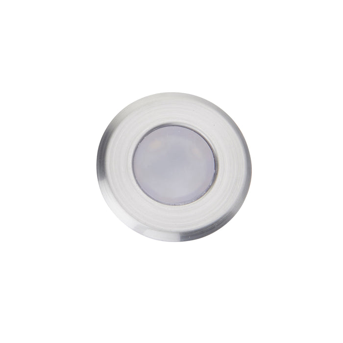 Saxby 99561 Cove cool white IP67 0.8W Marine grade brushed stainless steel & frosted pc 0.8W LED module (SMD 2835) Cool White - westbasedirect.com
