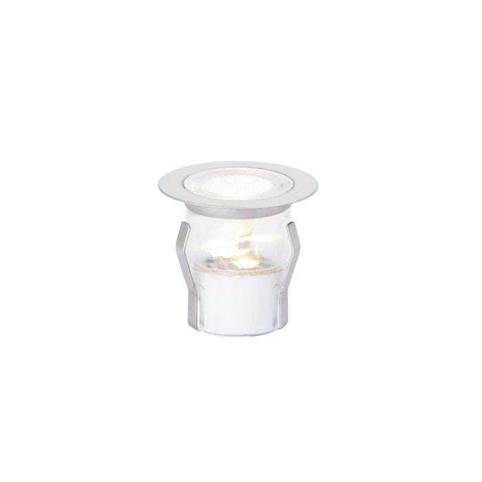 Saxby 99562 KIOS 2 warm white IP44 0.45W Polished stainless steel & clear pc 10 x 0.45W LED module (SMD 2835) Warm White - westbasedirect.com