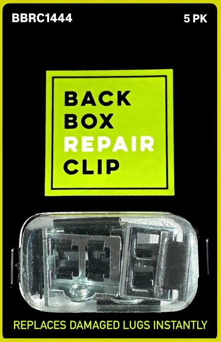 BBRC1444 Back Box Repair Clips (Pack of 5) - westbasedirect.com