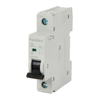 FuseBox MT06C061 6A Single Pole 1 Module C Curve 6kA MCB