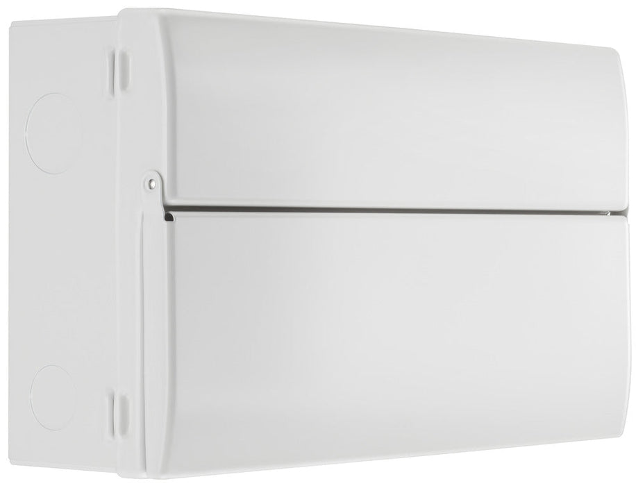 BG Fortress CF16M14 16 Module 14 Way Unpopulated Metal Consumer Unit with 100A Main Switch - westbasedirect.com