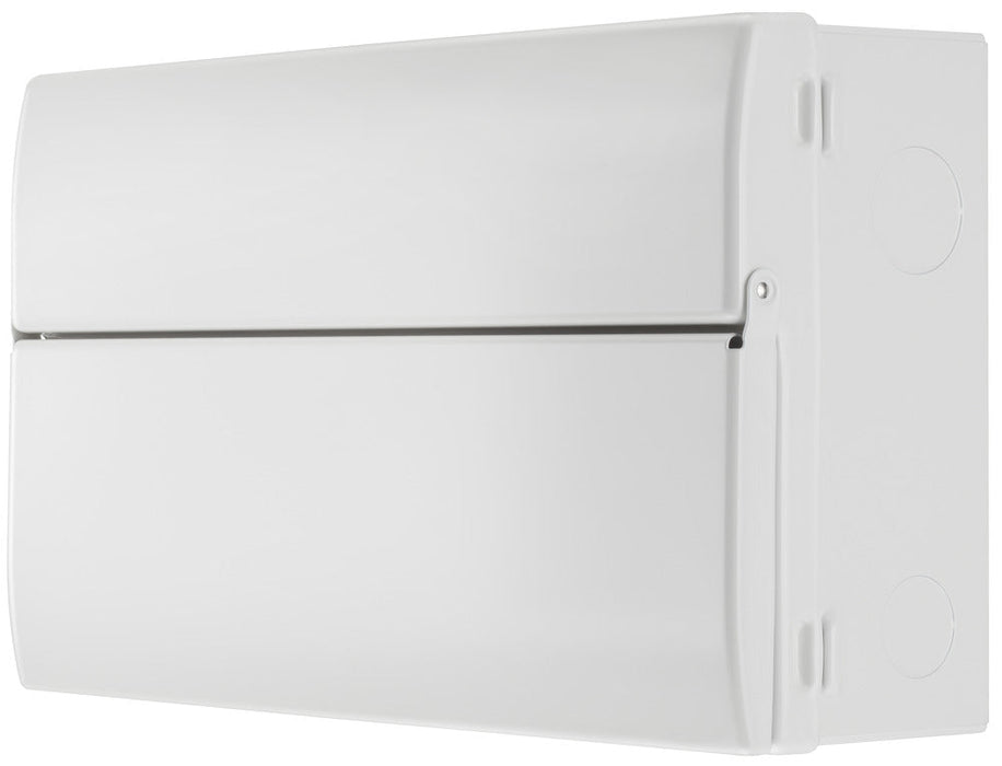 BG Fortress CF16M14 16 Module 14 Way Unpopulated Metal Consumer Unit with 100A Main Switch - westbasedirect.com