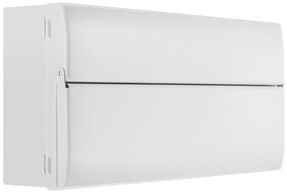 BG Fortress CF22M20 22 Module 20 Way Unpopulated Metal Consumer Unit with 100A Main Switch - westbasedirect.com