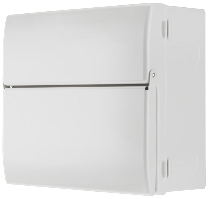 BG Fortress CF9MS6 9 Module 6 Way Unpopulated Metal Consumer Unit with 100A Main Switch & 1x SPD - westbasedirect.com