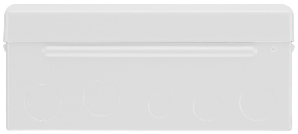 BG Fortress CF9MS6 9 Module 6 Way Unpopulated Metal Consumer Unit with 100A Main Switch & 1x SPD - westbasedirect.com