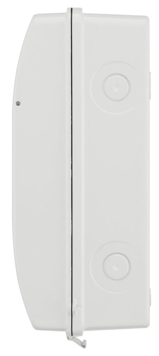 BG CFEV5RDAW 5 Module IP65 Weatherproof White Metal EV Charger Circuit Protection with 40A Type A DP RCBO, 100A Main Switch & Type 2 SPD - westbasedirect.com