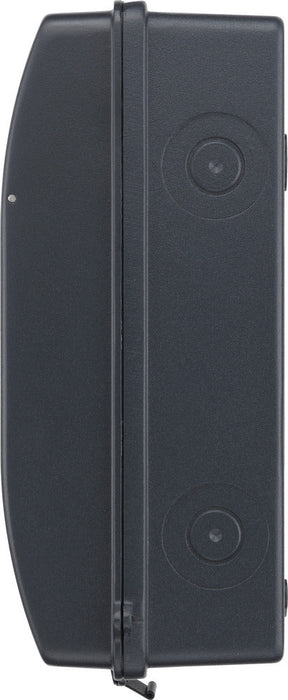 BG CFEV6 5 Module IP65 Weatherproof Grey Metal EV Charger Circuit Protection with 100A Main Switch, 40A B Curve MCB & Type 2 SPD - westbasedirect.com