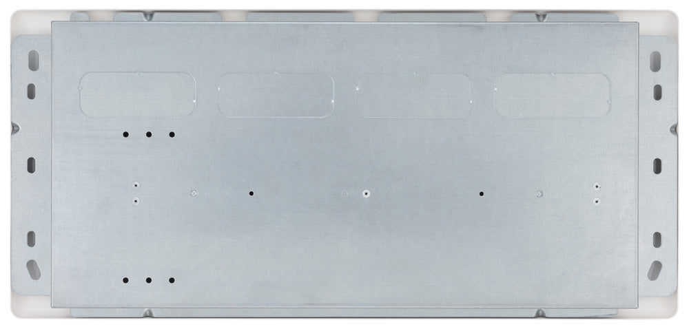 BG CFFD1000016A 22 Module 16 Way Fully Recessed Unpopulated + 100A Switch, 2x100A Type A 30mA RCD - westbasedirect.com