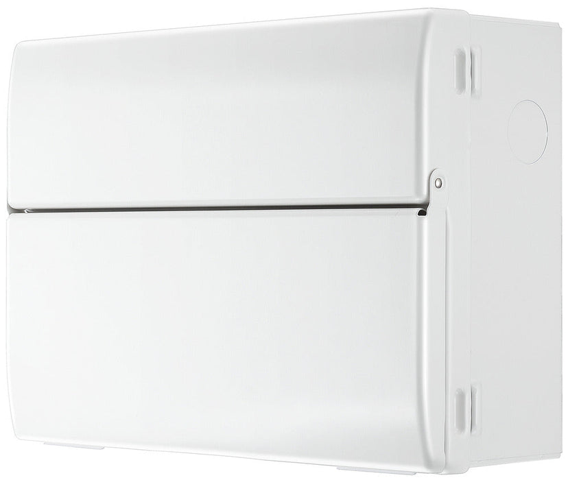 BG CFUSWP610A 12 Module 10 Way Metal Populated Consumer Unit + 100A Main Switch, 6x Type A RCBOs - westbasedirect.com