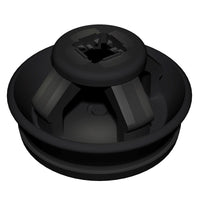 Wiska 10101930 CLIXX M16 Membrane Cable Entry with Strain Relief - Black