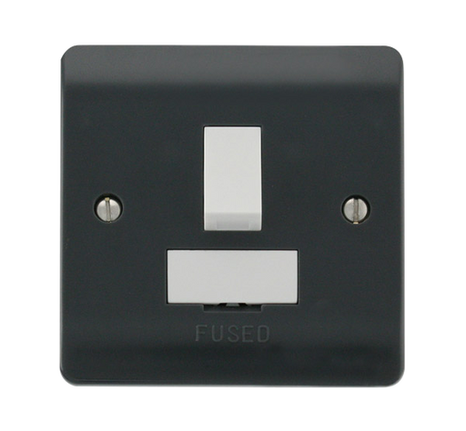 Click Mode CMA651AG Part M 13A DP Switched Fused Connection Unit - Anthracite Grey - westbasedirect.com