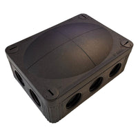 Wiska 10113408 COMBI 310 Empty Polypropelene Junction Box 117x85x51mm - Black