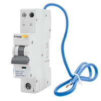 Click Elucian CU1RCBO25C 1 Pole 6kA C Curve 25A RCBO 30mA A Class