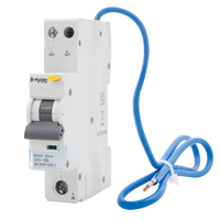 Click Elucian CU1RCBON32C 1 Pole + Switched Neutral True 6kA C Curve 32A RCBO 30mA Trip (Type A)