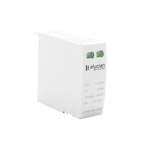 Click Elucian CU1SPDC275 275V 40kA SPD Cartridge for CU1SPD2575T - westbasedirect.com