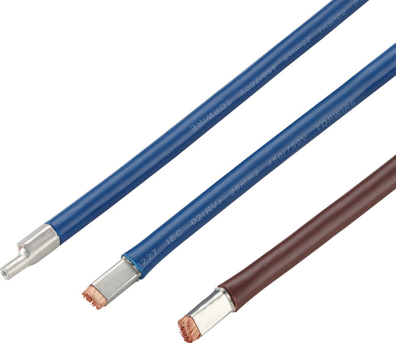 BG CUA05 Cable Kit c/w Neutral & Live Cables, Terminal Bar, Fixing Clip & Spare Labels - westbasedirect.com