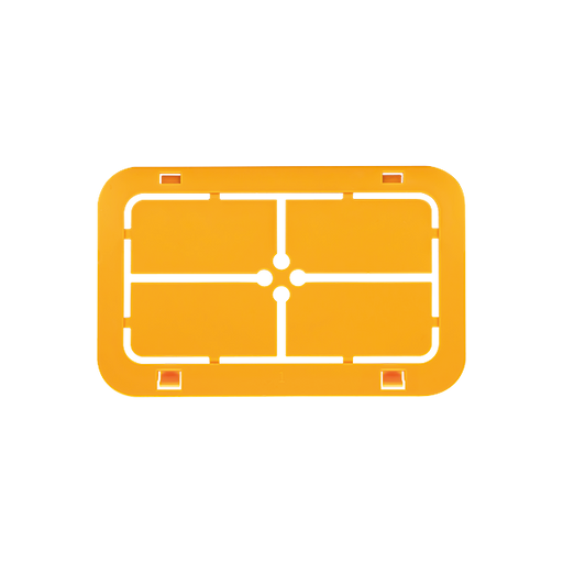 Click Elucian CUCEPL 99mm x 59mm Consumer Unit Knockout Cable Entry Plate - Large (Pack 5) - westbasedirect.com