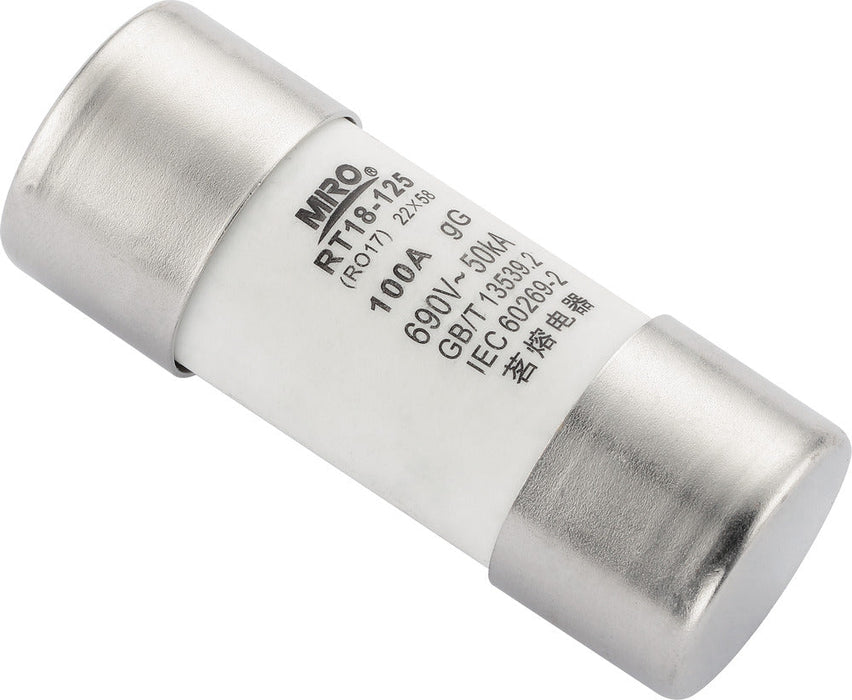 BG CUF100 100A 22mm x 58mm Cartridge Fuse - westbasedirect.com