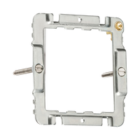 Knightsbridge CUG1F White Curved Edge 1G-2G Mounting Frame