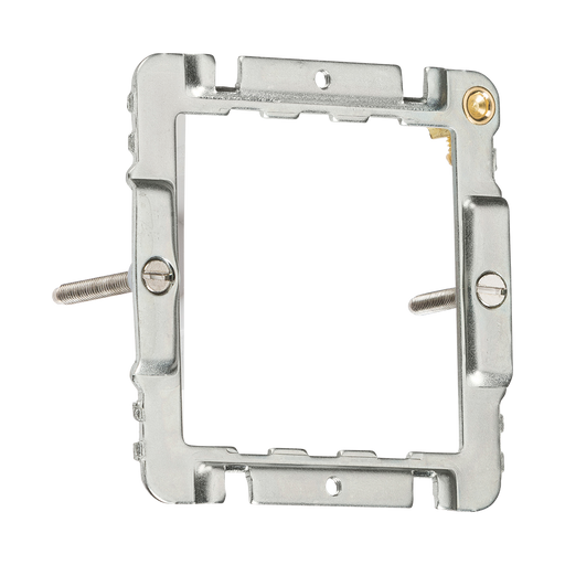 Knightsbridge CUG1F White Curved Edge 1G-2G Mounting Frame - westbasedirect.com
