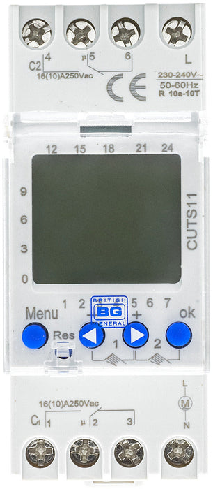 BG CUTS11 2 Module Timer Digital 2 Channels - westbasedirect.com