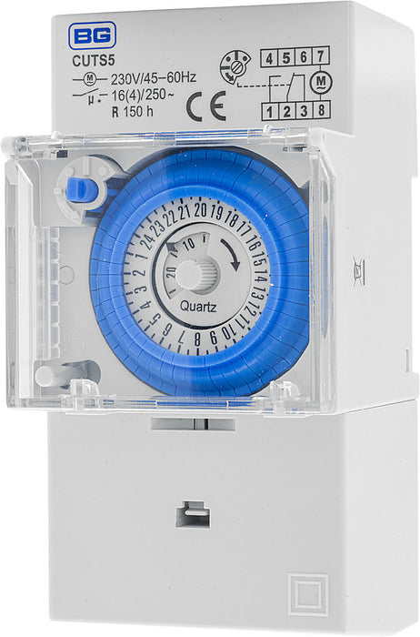 BG CUTS5 3 Module Timer Analogue 24hr - westbasedirect.com