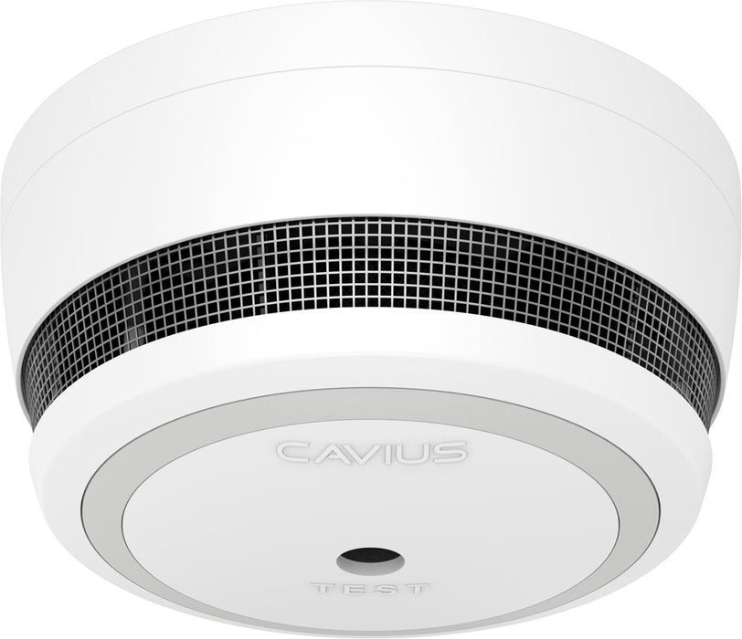 Cavius CV2106 Battery Powered Optical Smoke Alarm RF 10yr Battery 78x41mm - westbasedirect.com