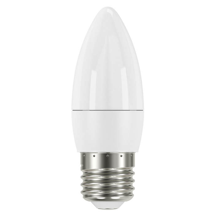 Eveready S14324 E27 ES Candle LED Bulb Opal 4.9W 470lm Cool White 4000K - westbasedirect.com