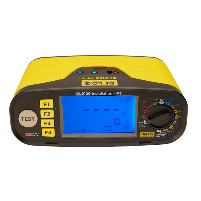 Di-LOG DL9120 18th Edition Advanced Multifunction Tester c/w RCD-LOC - westbasedirect.com