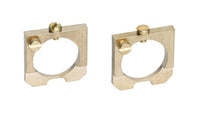 Wiska EC607 Brass Earthing Plate for COMBI 607 Junction Box (2 Pack)