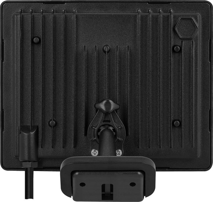 Luceco EFLD50B40-06 50W Essence Security Non-PIR Floodlight with Ball Joint 1m Cable - Black - westbasedirect.com