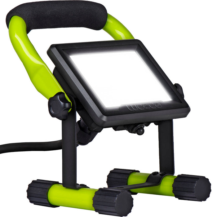 Luceco EFLDW10B50 Eco Worklight 800lm 10W 5000K - UK Plug - westbasedirect.com
