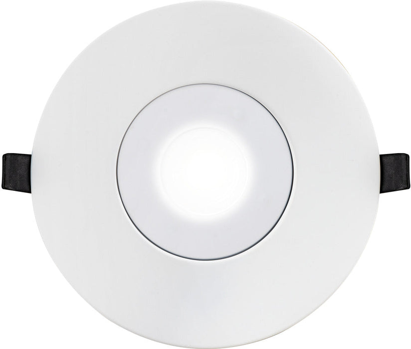 Luceco EFTBZAPWH FType Downlight Adapter Plate - Matt White - westbasedirect.com