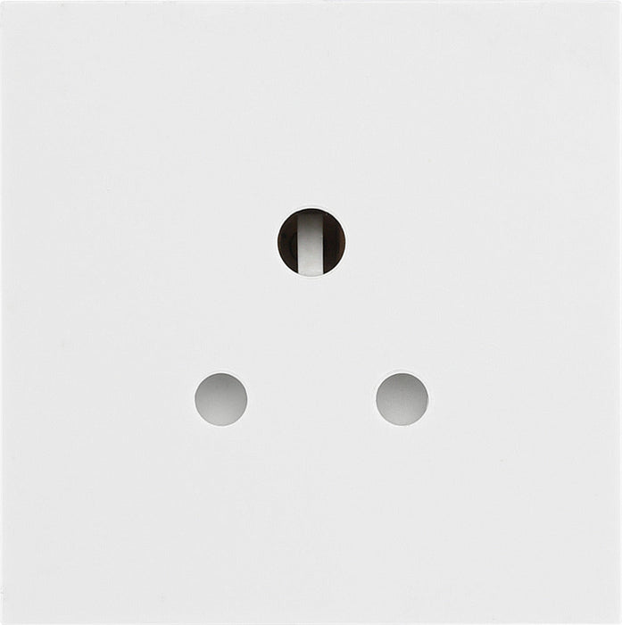 BG EM2ASW Euro Module 2A Round Pin Unswitched Socket - White - westbasedirect.com