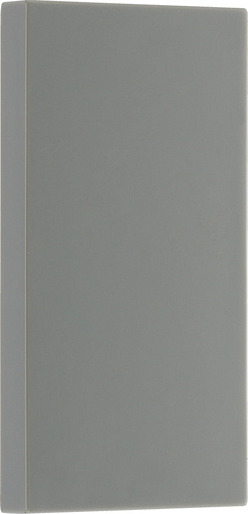 BG EMBLK1G Euro Module Blank Plate (1pc) - Grey - westbasedirect.com