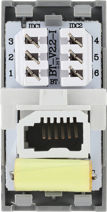 BG EMBTMIG Euro Module Telephone BT Master (IDC) - Grey - westbasedirect.com