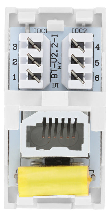 BG EMBTMIW Euro Module Telephone BT Master (IDC) - White - westbasedirect.com