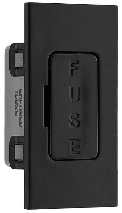 BG EMFUSEB Euro Module 13A Fused Module - Black - westbasedirect.com