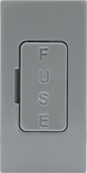 BG EMFUSEG Euro Module 13A Fused Module - Grey - westbasedirect.com
