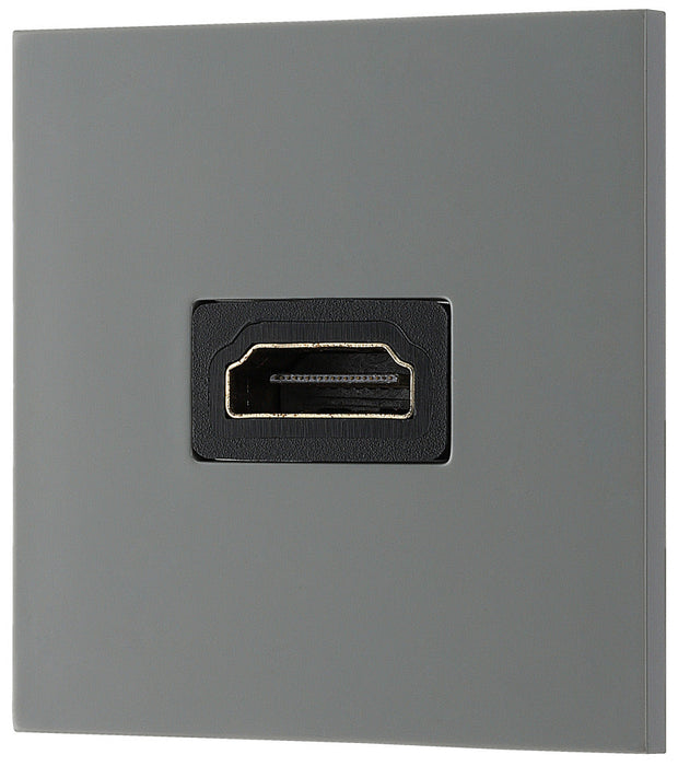 BG EMHDMIG Euro Module HDMI Outlet - Grey - westbasedirect.com