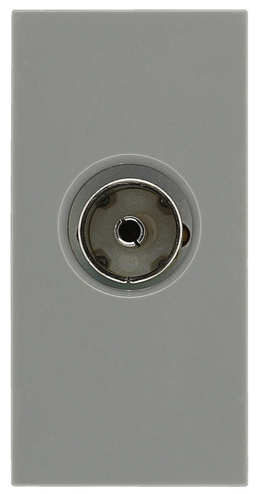 BG EMNSITVG Euro Module Co-Axial (Isolated) Connection - Grey - westbasedirect.com